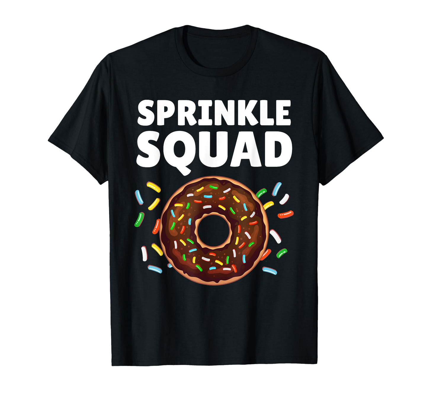Cool Donut Art For Men Women Kids Donut Squad Doughnut Donut T-Shirt