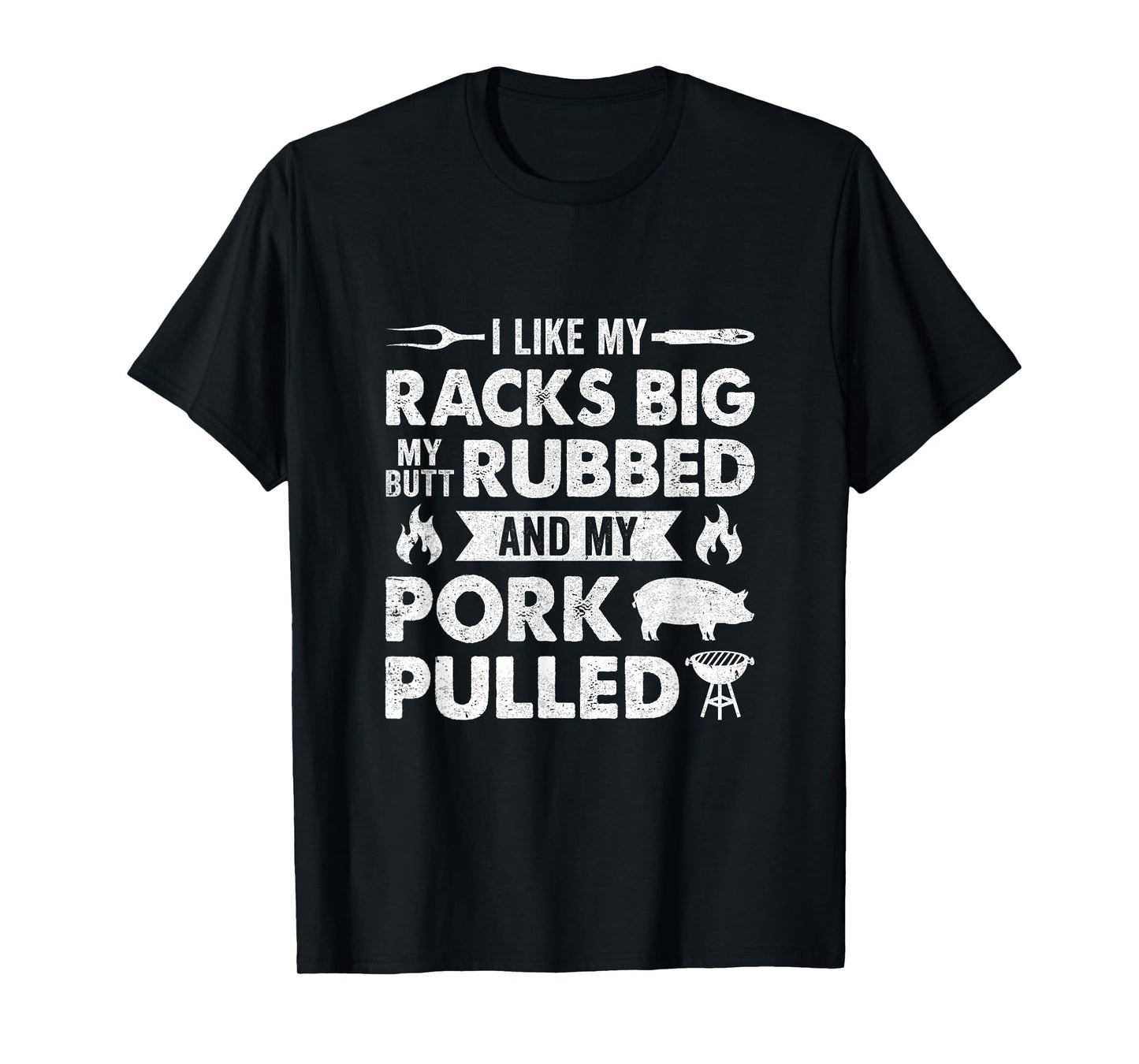 Cool Grilling For Men Women Pork Rub Smoking Bbq Meat Smoker T-Shirt