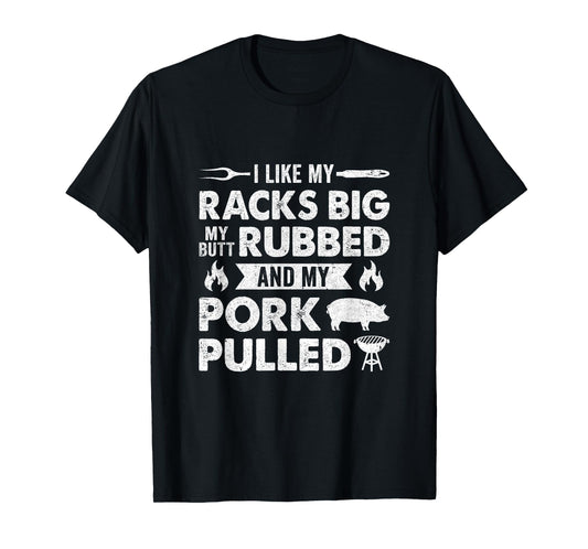 Cool Grilling For Men Women Pork Rub Smoking Bbq Meat Smoker T-Shirt
