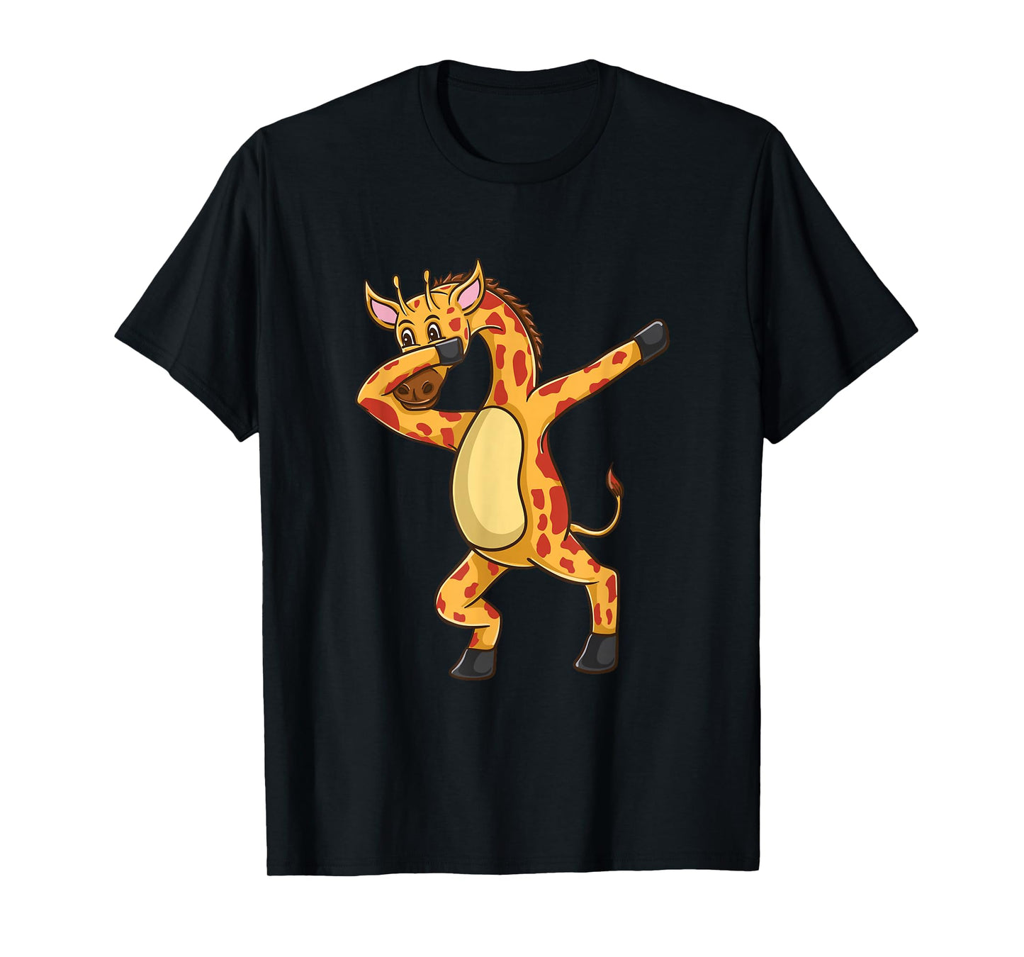 Dabbing Giraffe African Animal T-Shirt