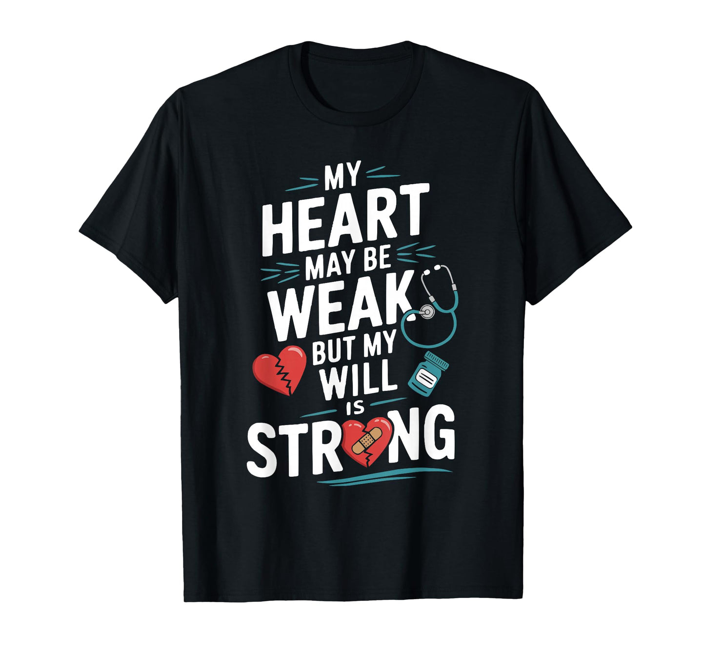 Congestive Heart Failure Chronic Disease CHF Awareness T-Shirt