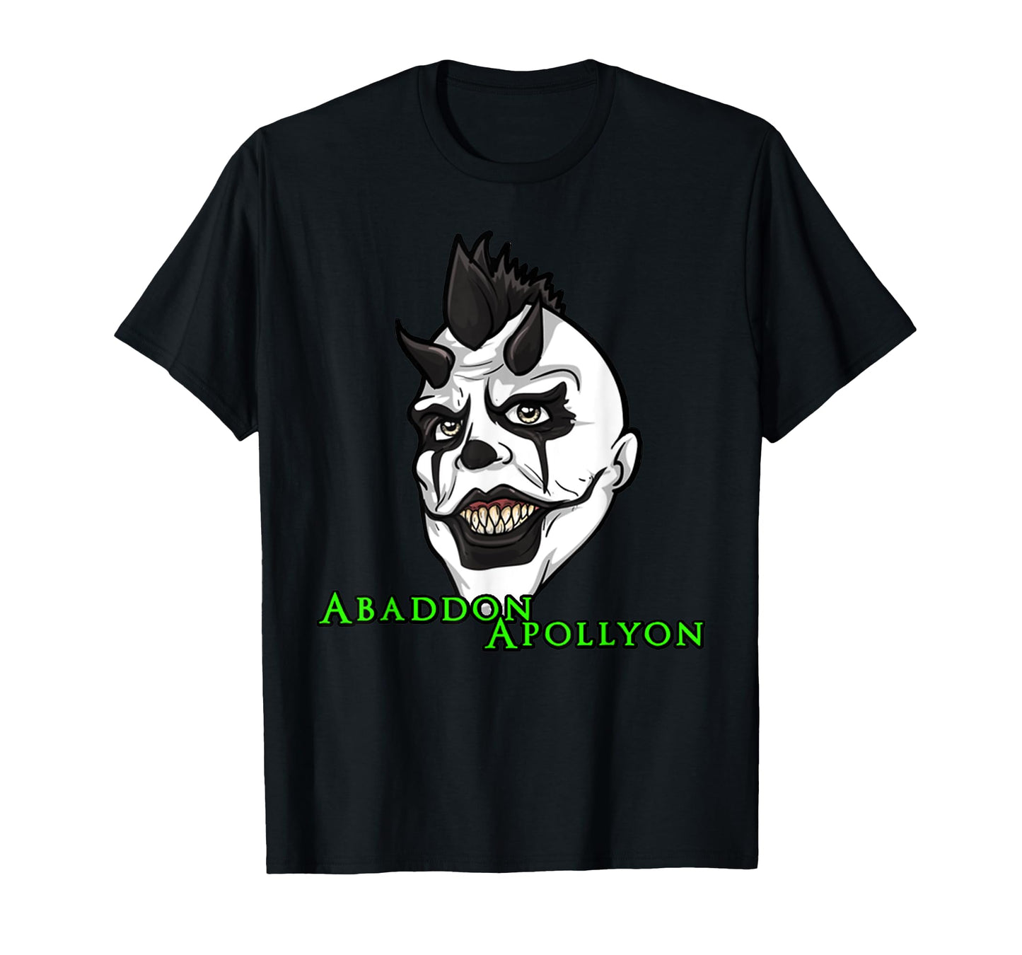 Abaddon Apollyon Face Monster_Abaddon T-Shirt