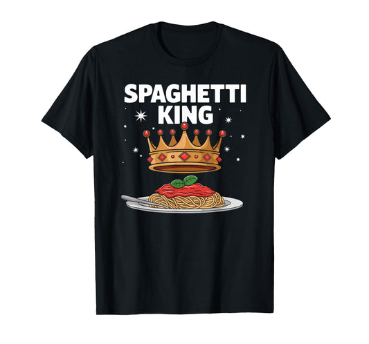 Cool Spaghetti Novelty For Men Boys Kids Spaghetti Lover T-Shirt
