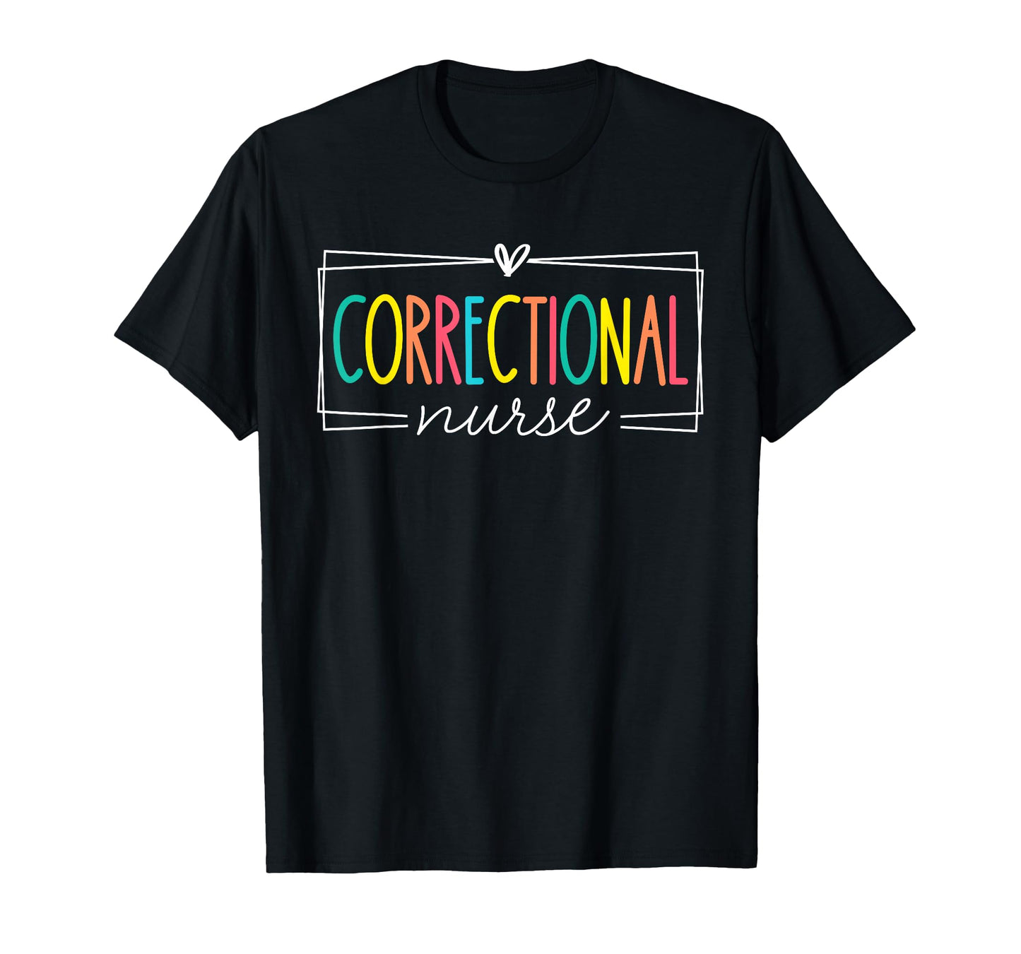 Correctional Nurse RN LPN Medical Nursing Officer Retro T-Shirt