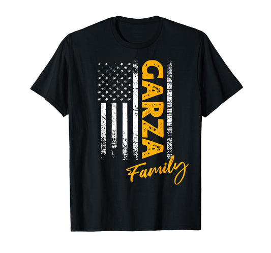 Garza Surname American Garza Last Name Garza T-Shirt