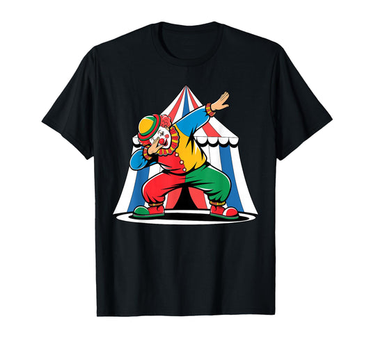 Dabbing Clown Circus Crew Squad T-Shirt