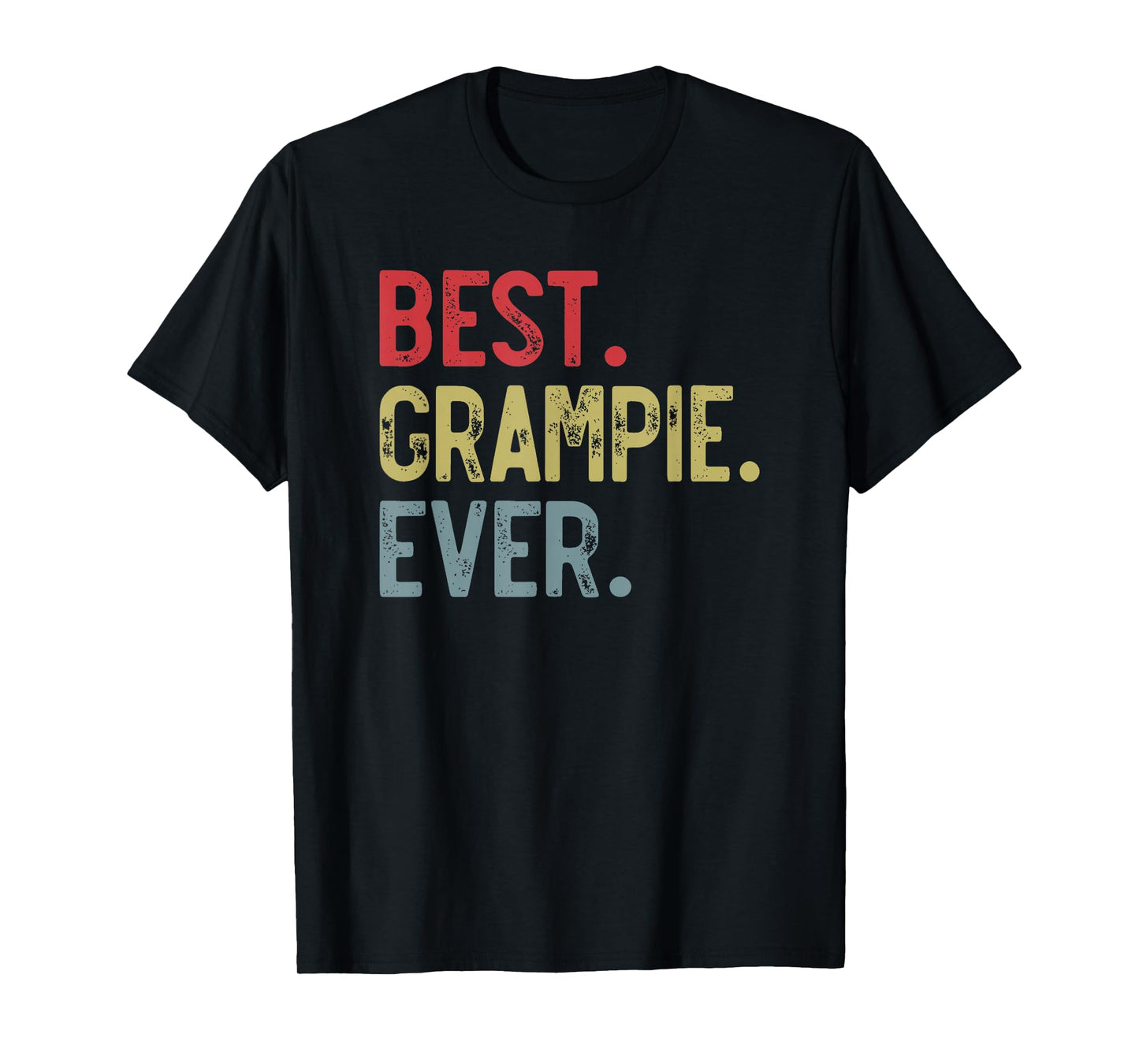 Mens Best Grampie Ever Vintage Father's Day for Grandpa T-Shirt