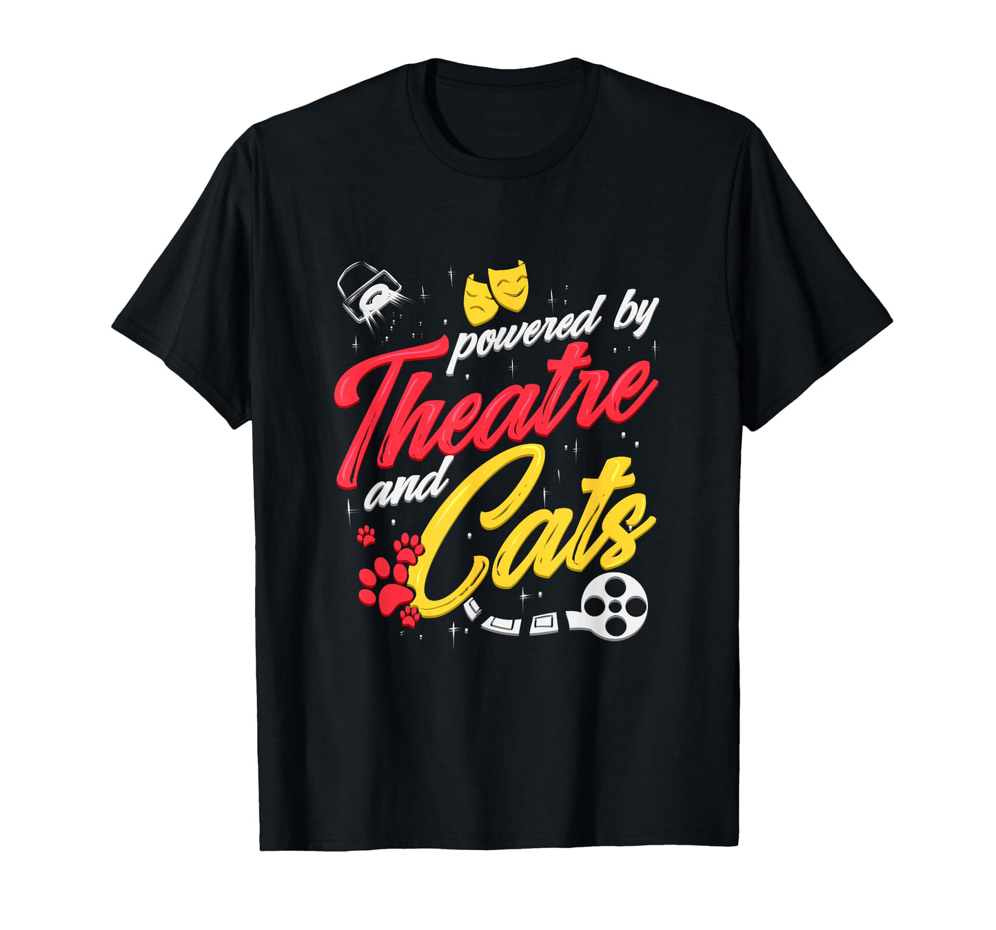 Theatre Cat Theater Broadway Musical Actor Kitty Men Women Girls Kids T-Shirt