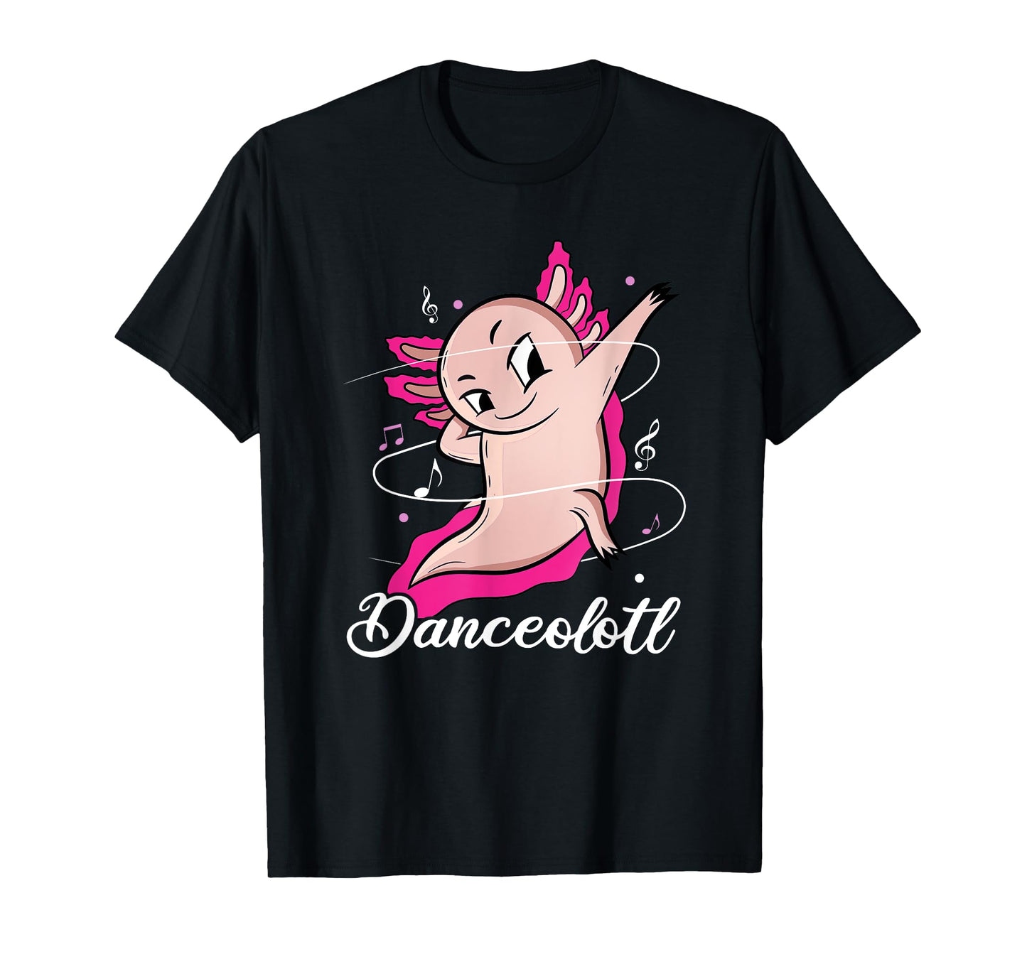 Axolotl Dancing Danceolotl Funny Amphibian Dancer Women T-Shirt