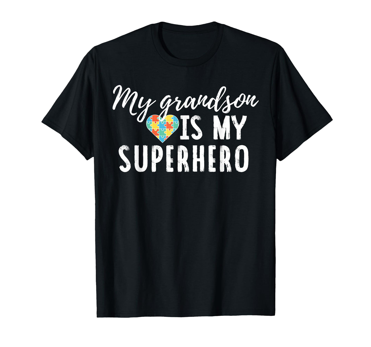 Autism Awareness Shirt for Grandma or Grandpa T-Shirt