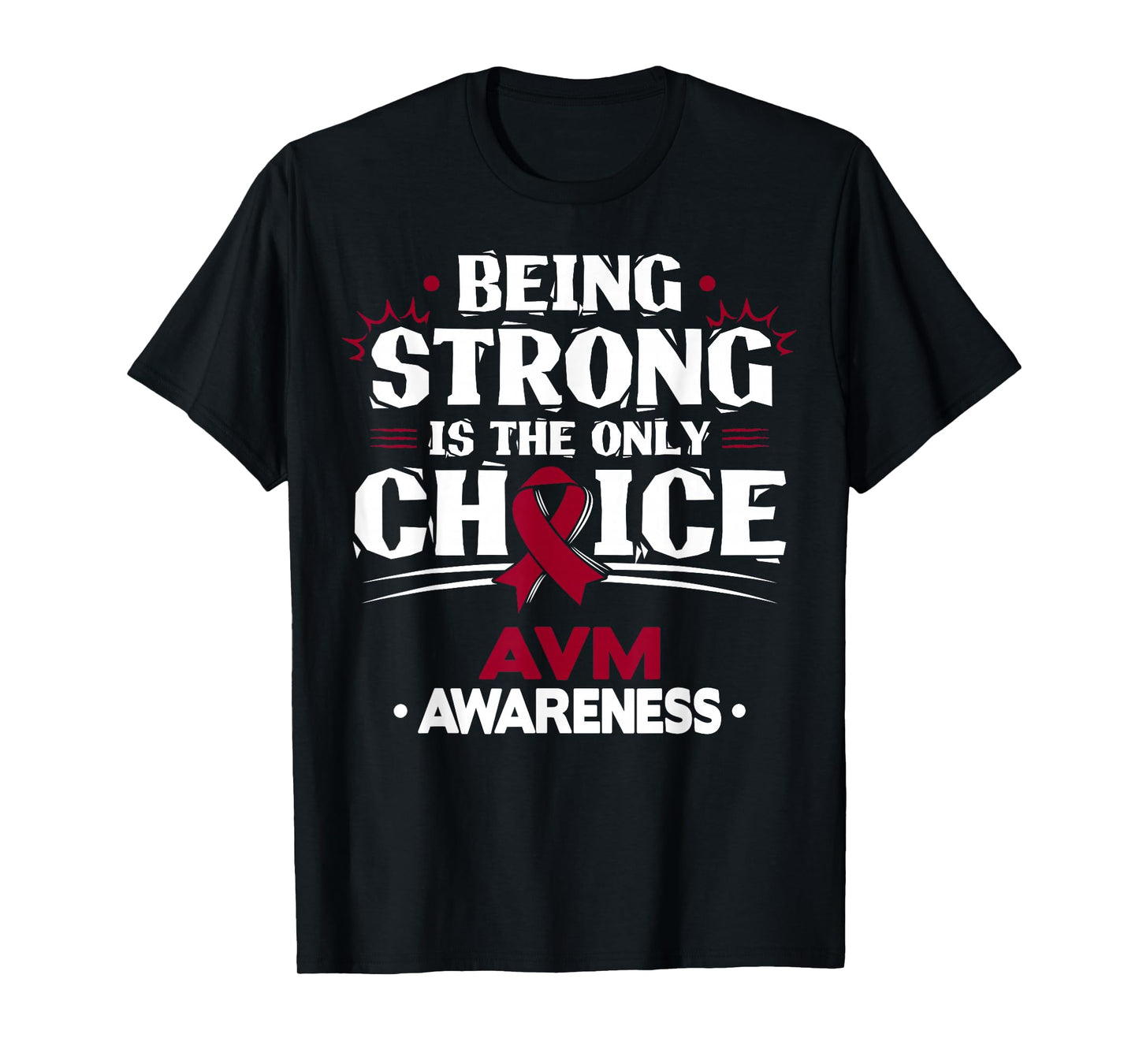 AVM Awareness T-Shirt - Arteriovenous Malformation Tee T-Shirt