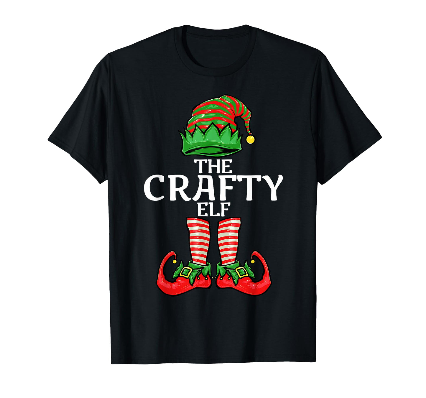 Crafty Elf Christmas Family Matching Group T-Shirt