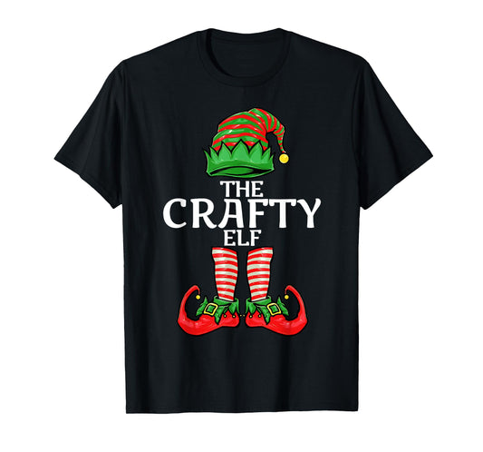 Crafty Elf Christmas Family Matching Group T-Shirt