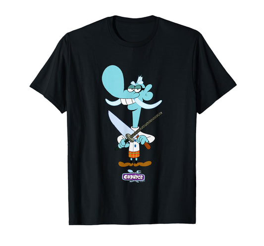 Chowder Mung Daal Sharpening A Knife Serious Face T-Shirt