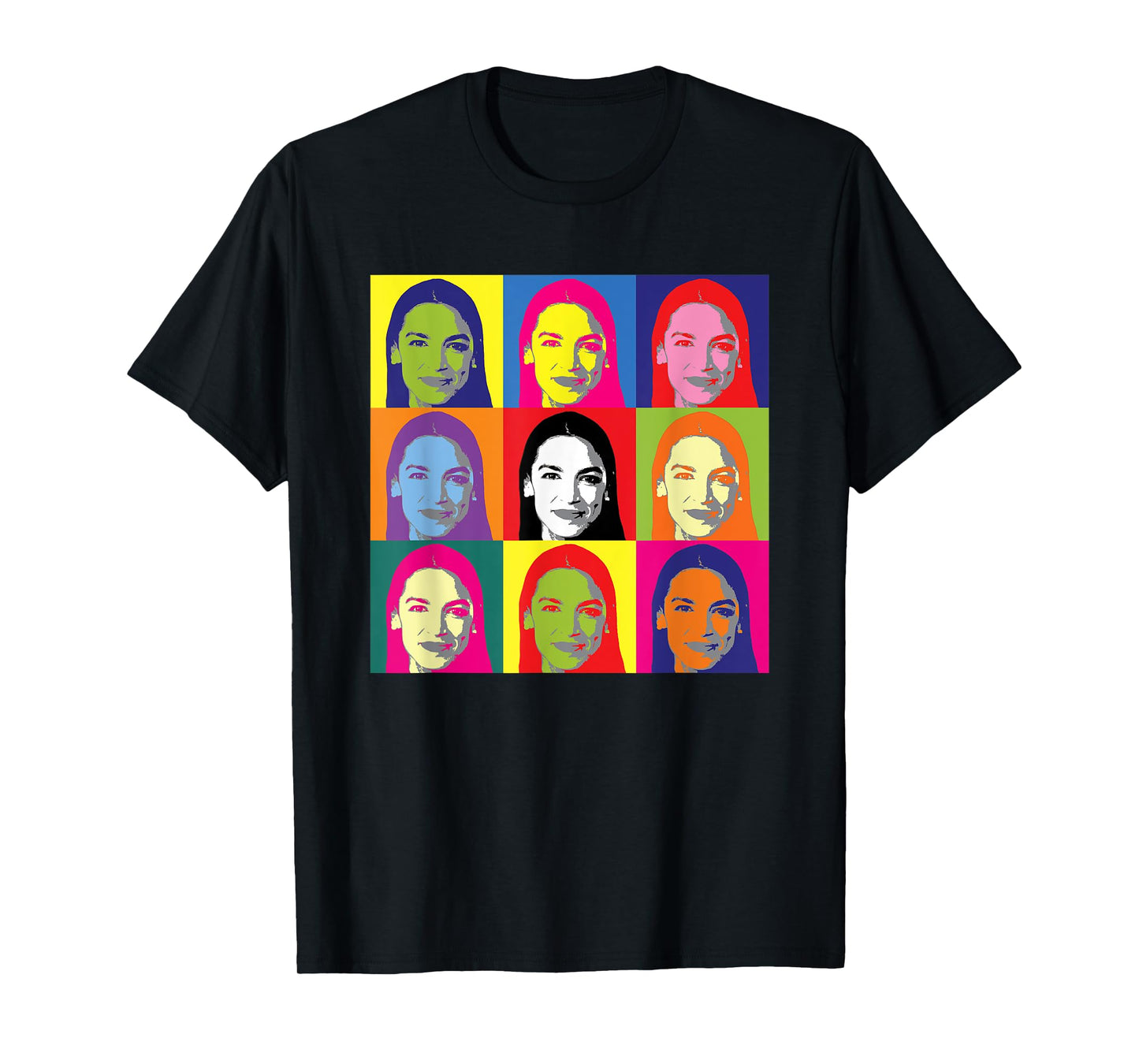 AOC Progressive Democrats Retro Vintage Pop Art T-Shirt