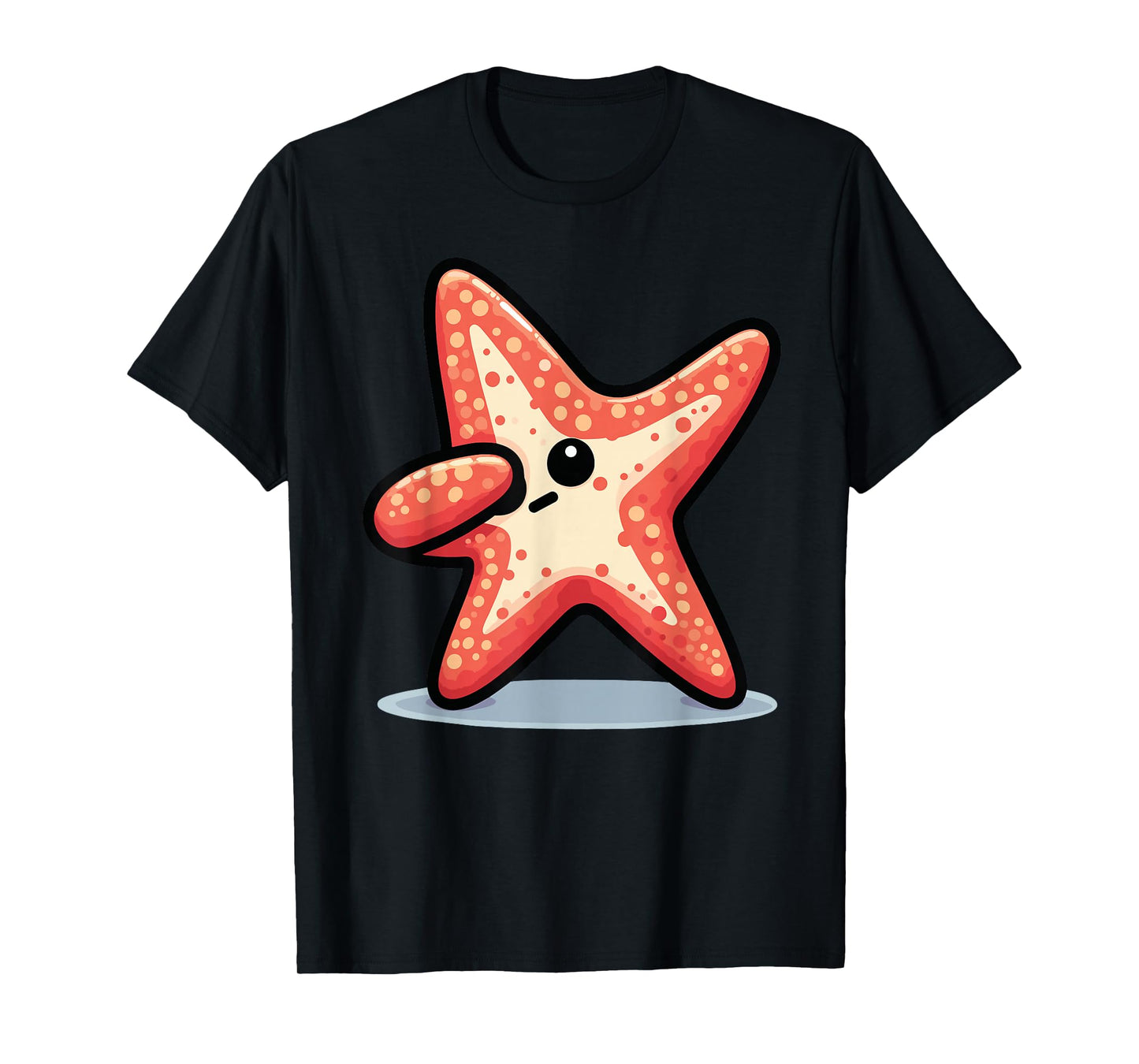 Dabbing Starfish Dab Dance Starfish Lovers T-Shirt