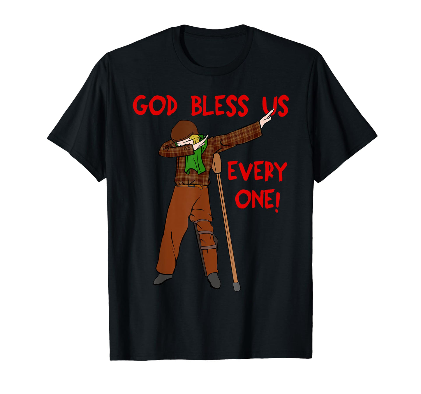 A Christmas Carol Shirt - Dabbing Tiny Tim TShirt T-Shirt