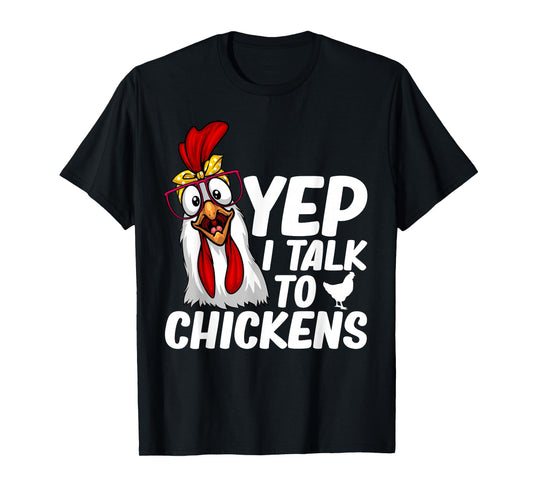 Cute Chicken Art For Men Women Kids Chicken Farmer Lovers T-Shirt