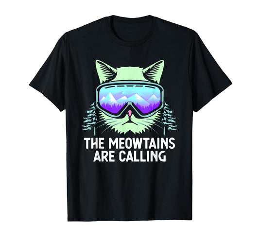 Cool Snowboard for Men Women Kids Ski Lover Mountain Skier T-Shirt