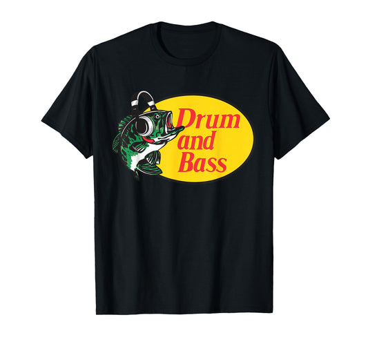 Funny Drum and Bass for Music Lovers T-Shirt