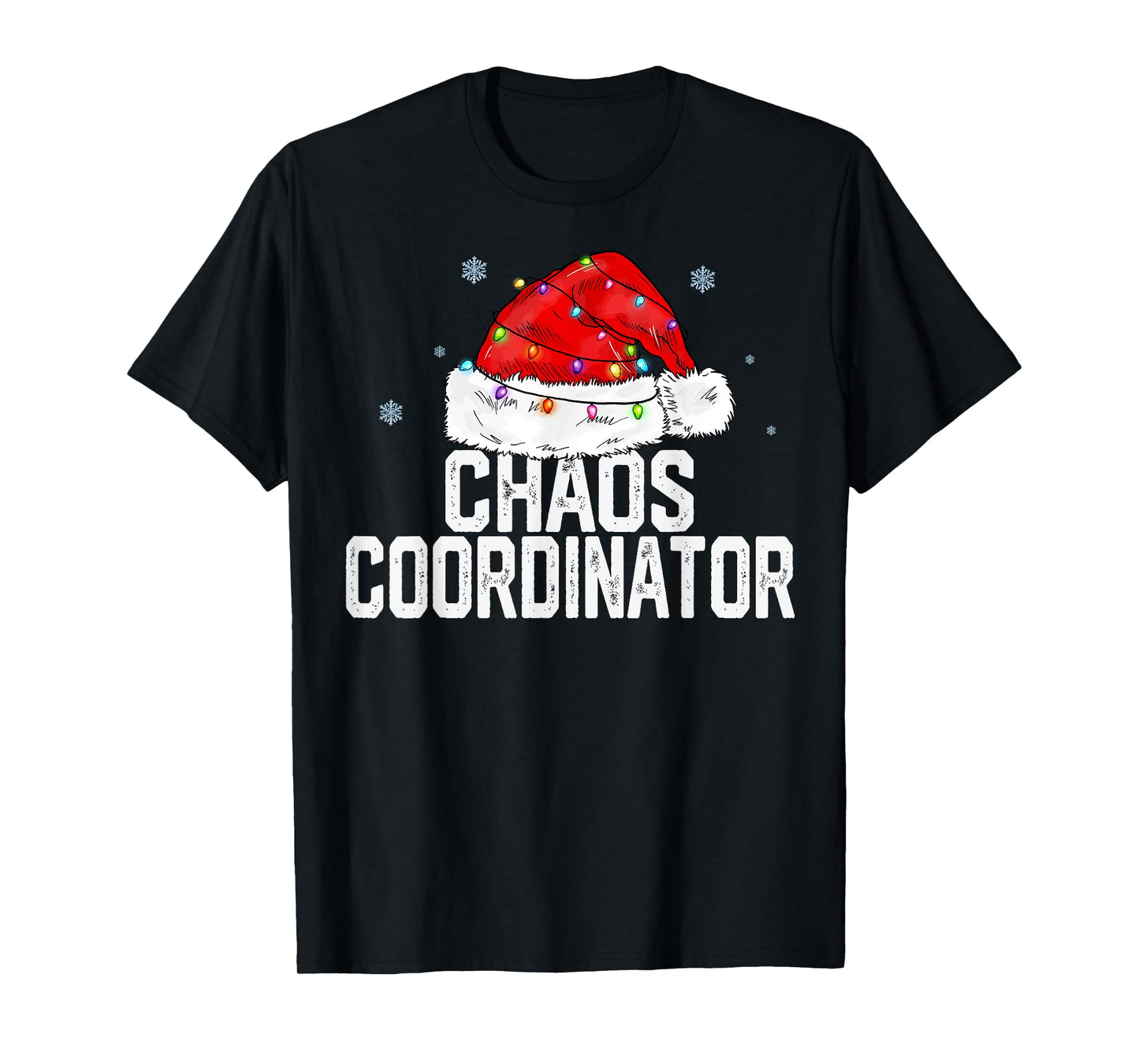Chaos Coordinator Christmas Women Family Matching Group Xmas T-Shirt