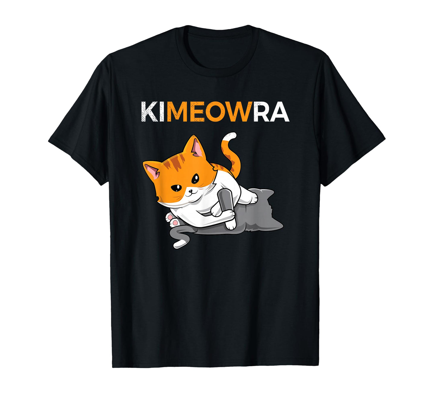 Jiu Jitsu Kimura & Cute Kawaii Cat Funny BJJ T-Shirt T-Shirt