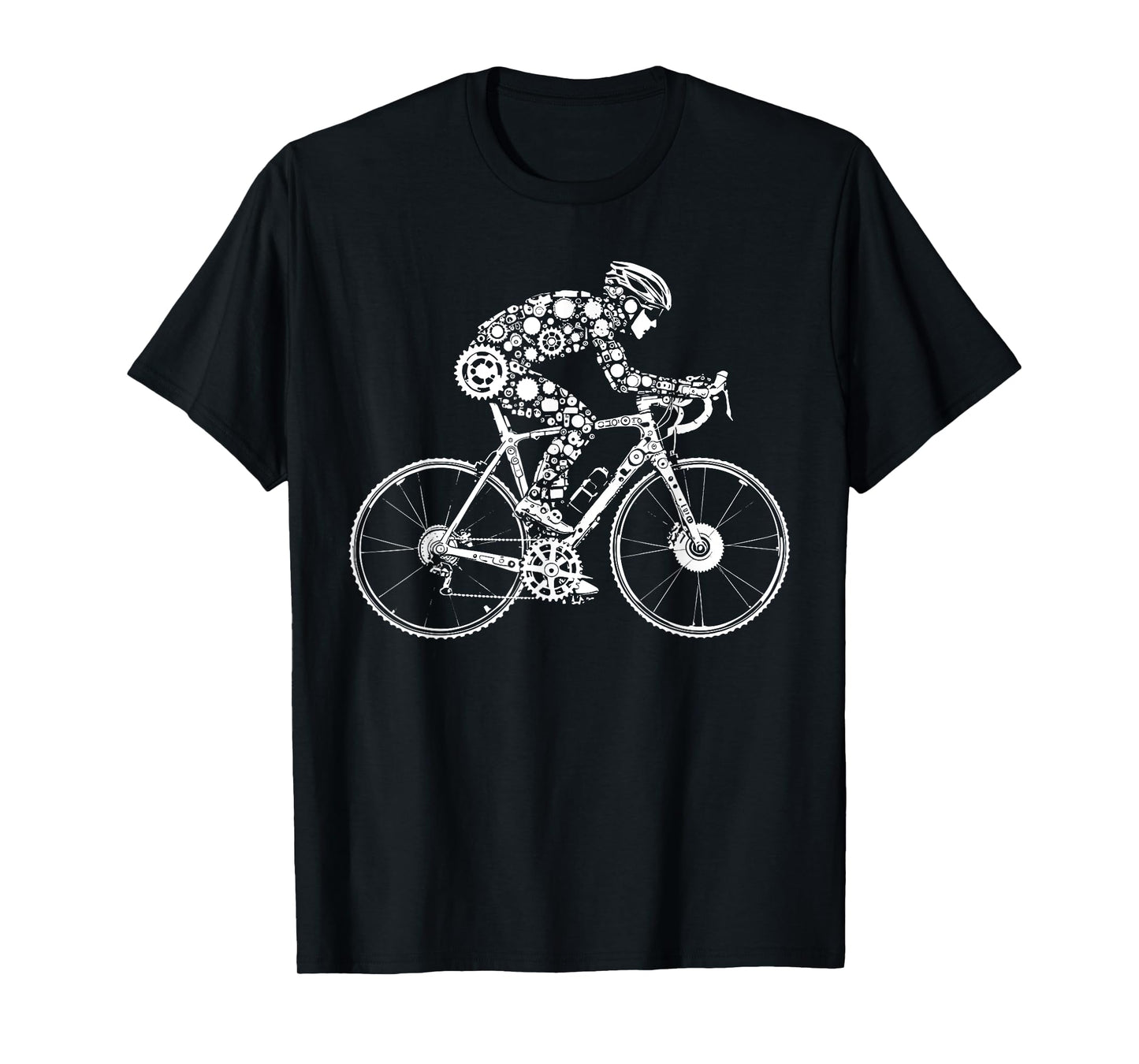 Cycling Mechanic Road Bike Rider Cyclist Biking Gears Racer T-Shirt