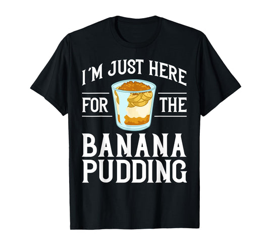 Banana Pudding Recipe Ice Cream T-Shirt for Men Women Girls Kids