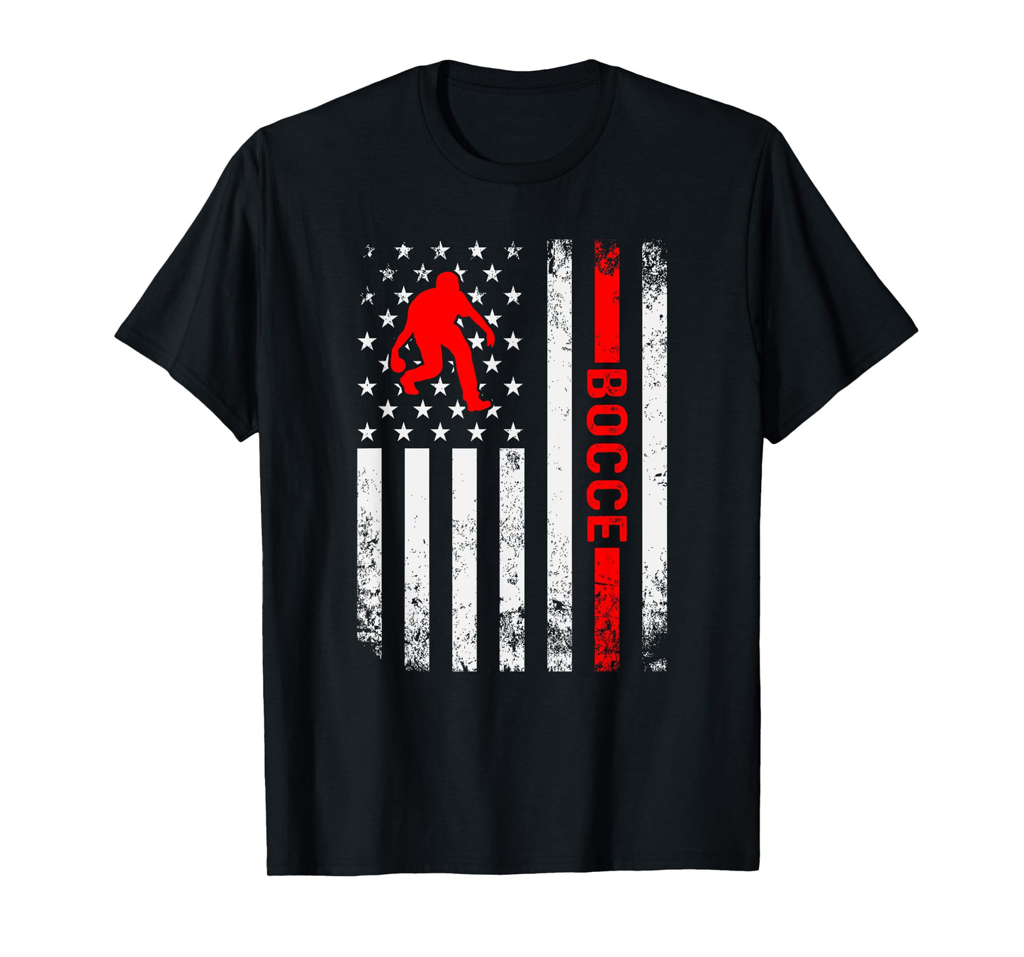 Vintage Bocce Player - Bocce Ball Fans - Bocce Ball Player T-Shirt