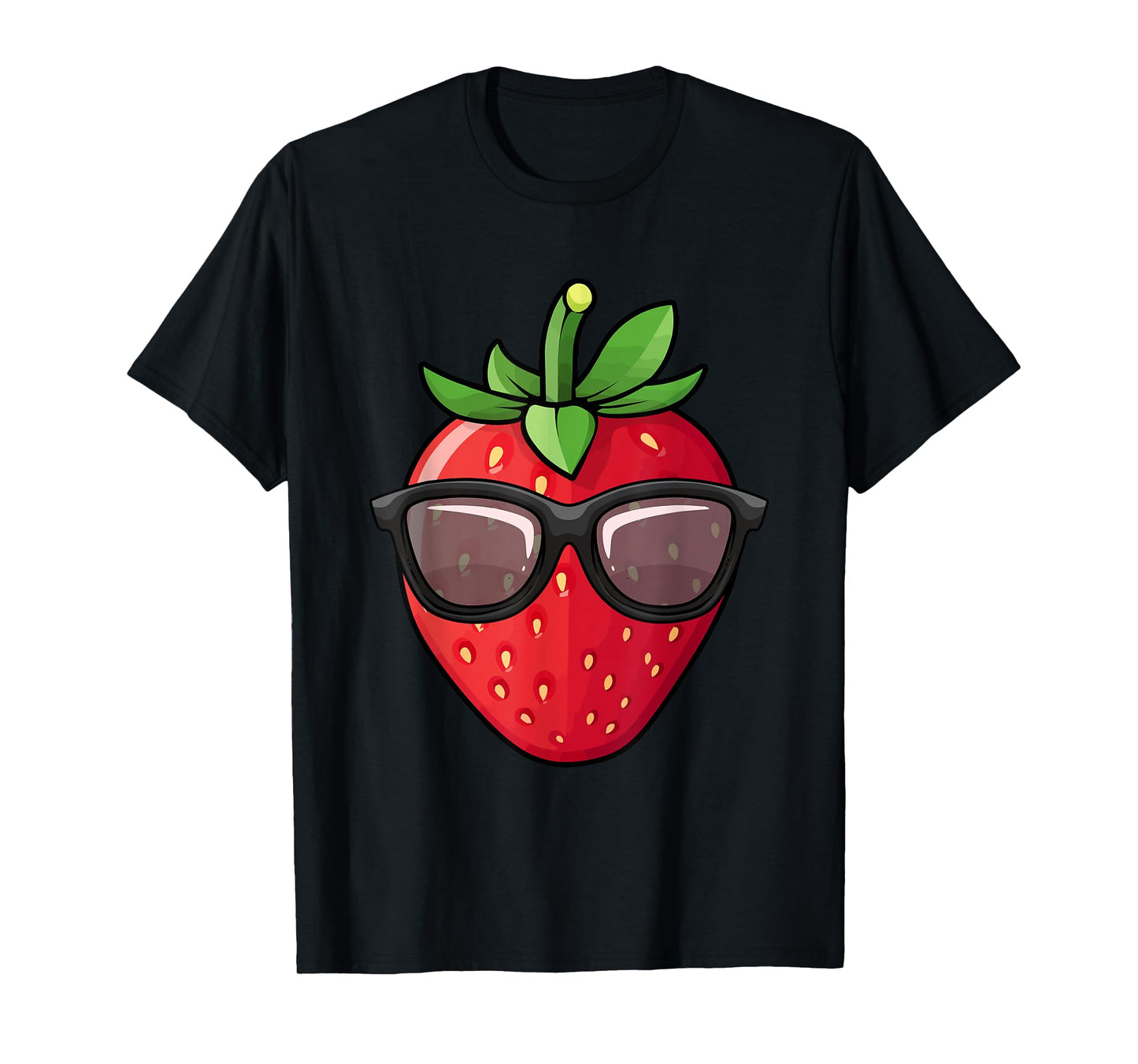 Cool Strawberry Design For Men Women Kids Strawberry Lover T-Shirt