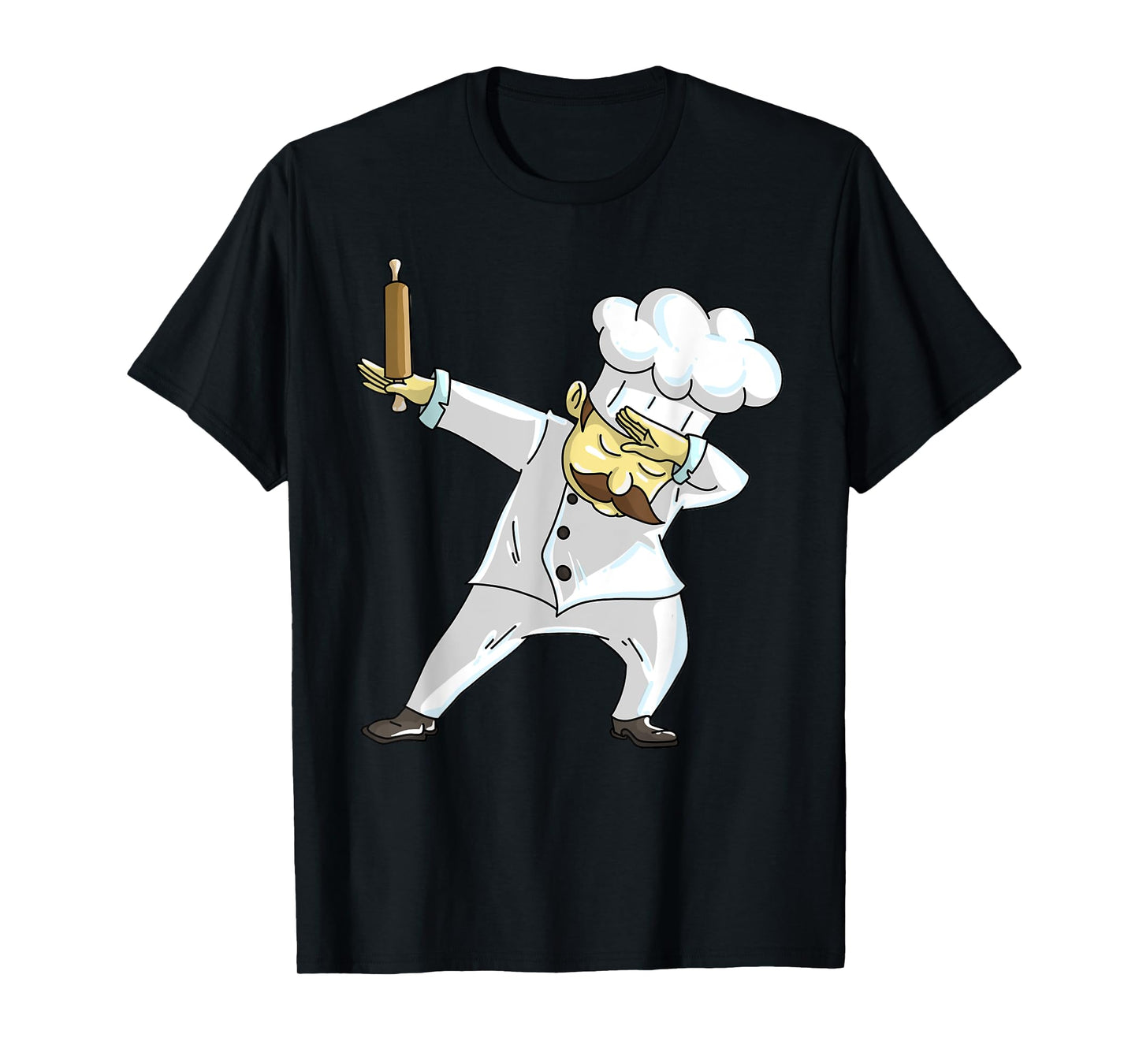 Cute Dabbing Chef | Funny Dab Dance Pastry Cook Food Gift T-Shirt