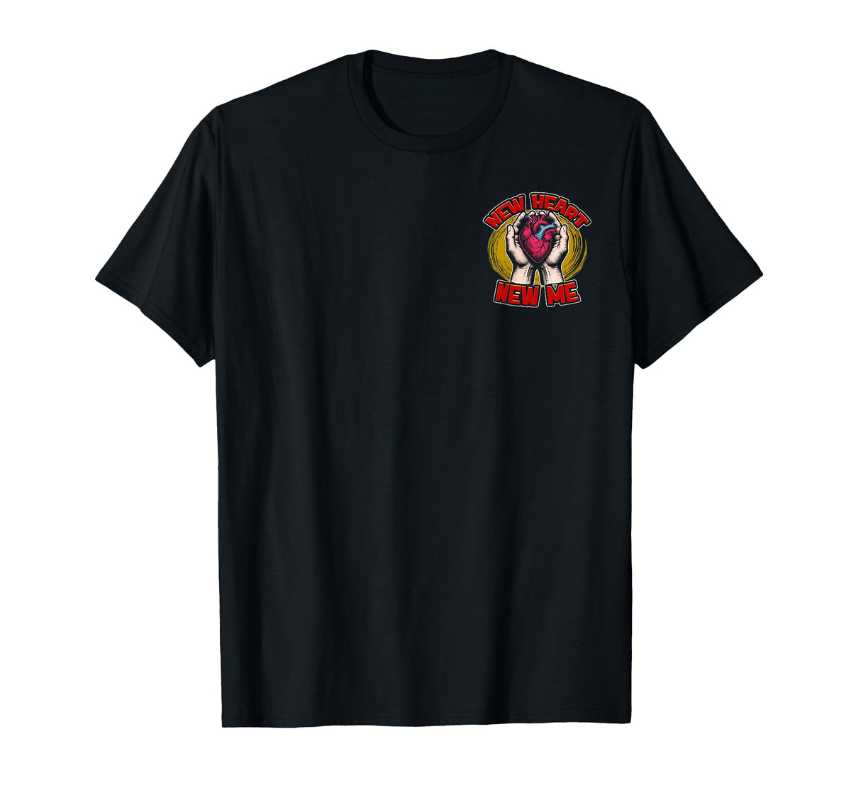 New Heart, New Me Transplant Survivor Minimalist T-Shirt