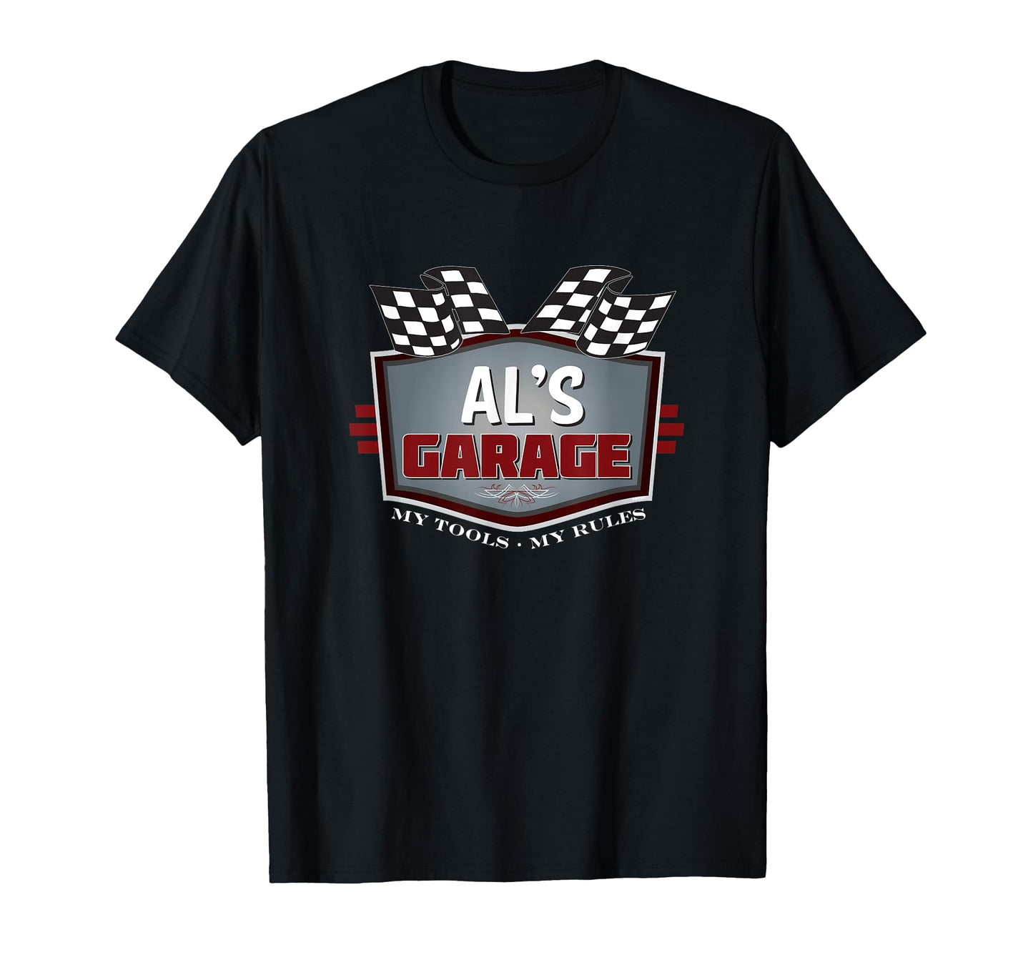 Al's Garage T-shirt - Funny Car Guy - My Tools My Rules T-Shirt