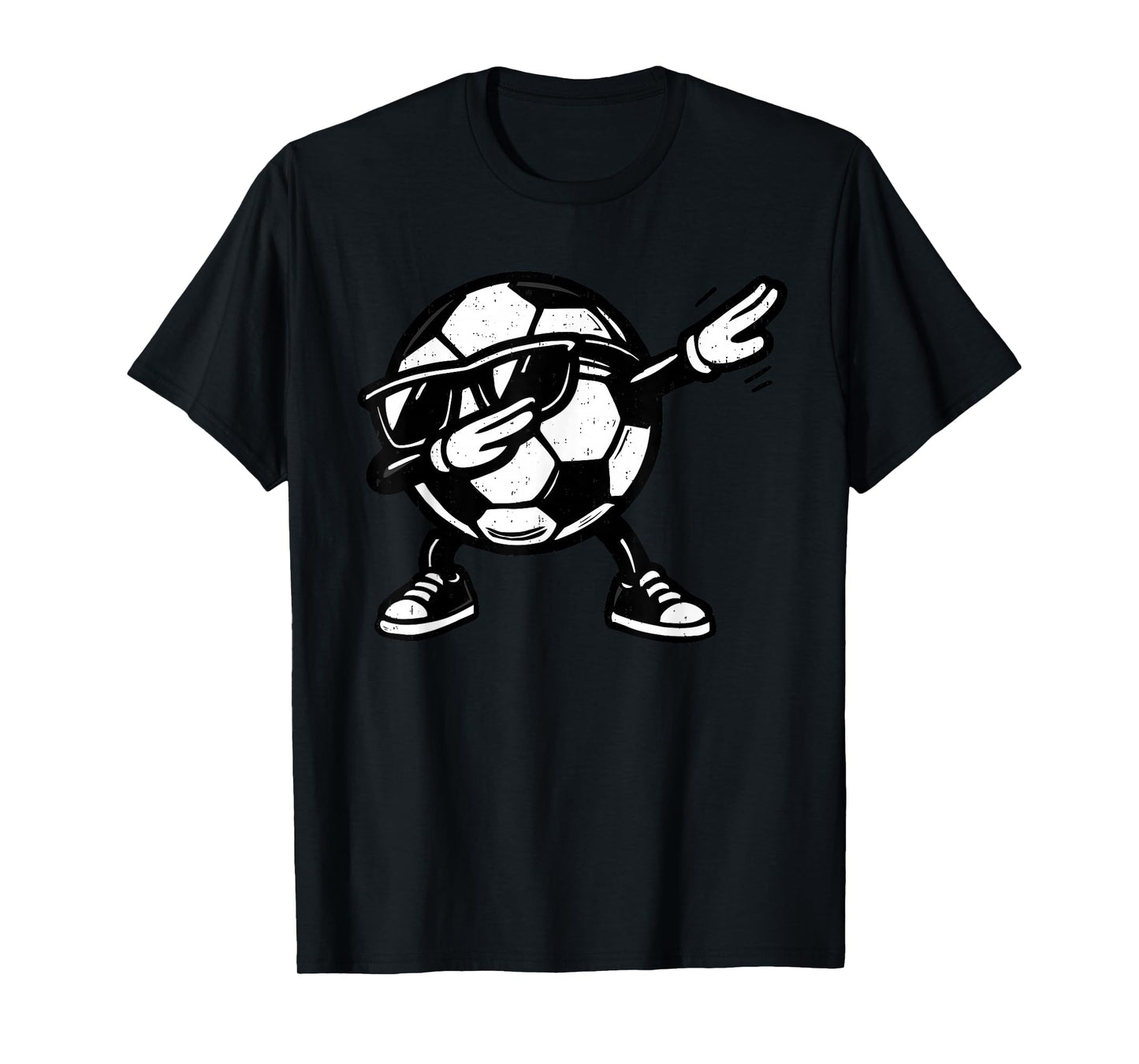 Dabbing Soccer Ball Funny Sport Player Dab Dance Football T-Shirt