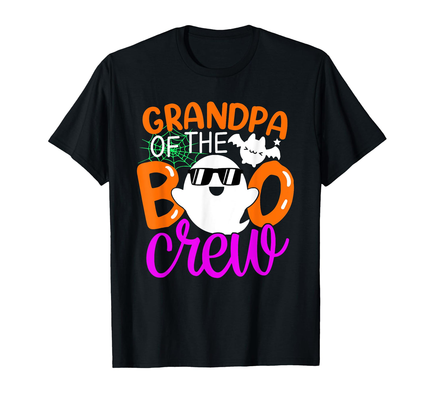 Grandpa Of The Boo Crew Shirt Halloween Family Matching T-Shirt