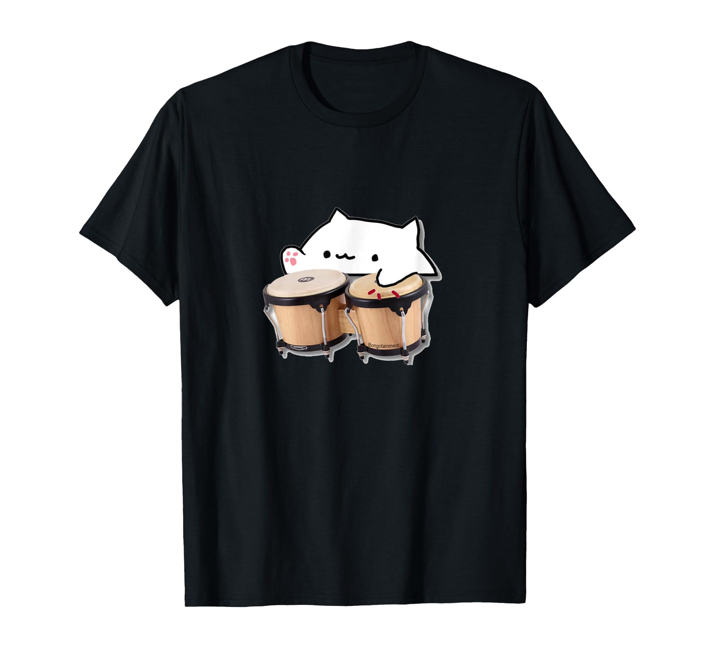 Funny Bongo cat t-shirt & more meme Men Women Girls Kids T-Shirt