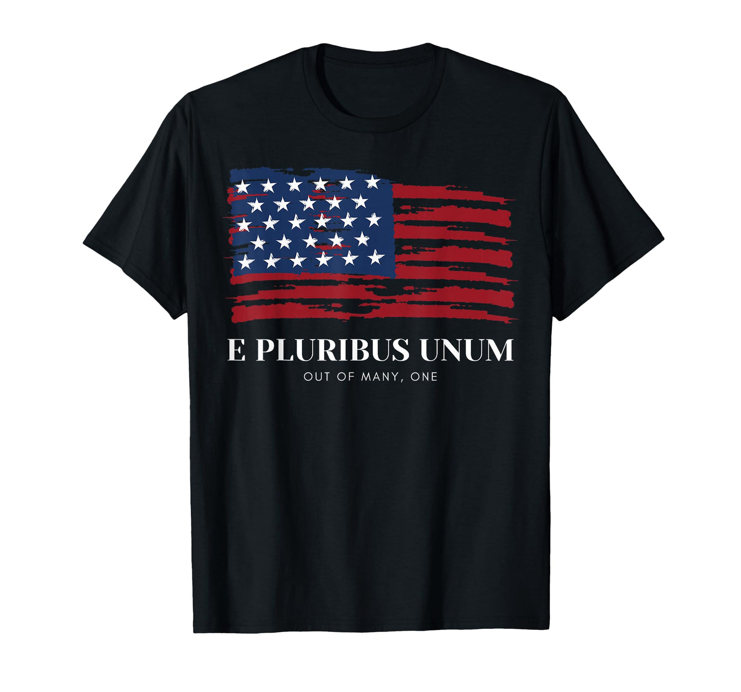 American Flag, E Pluribus Unum, United States Of America T-Shirt