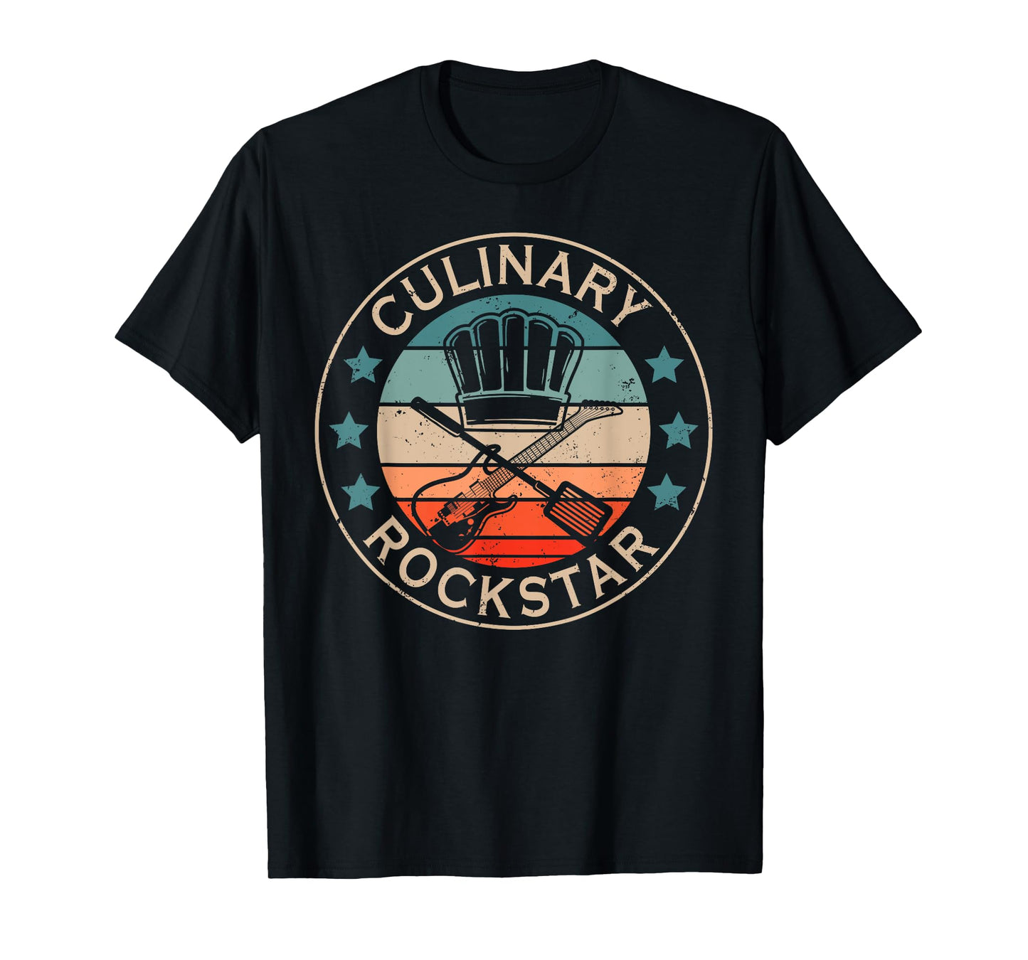 Culinary Rockstar Funny Cooking Chef Cook Culinary T-Shirt