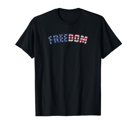 Americana Red White and Blue Freedom T-Shirt