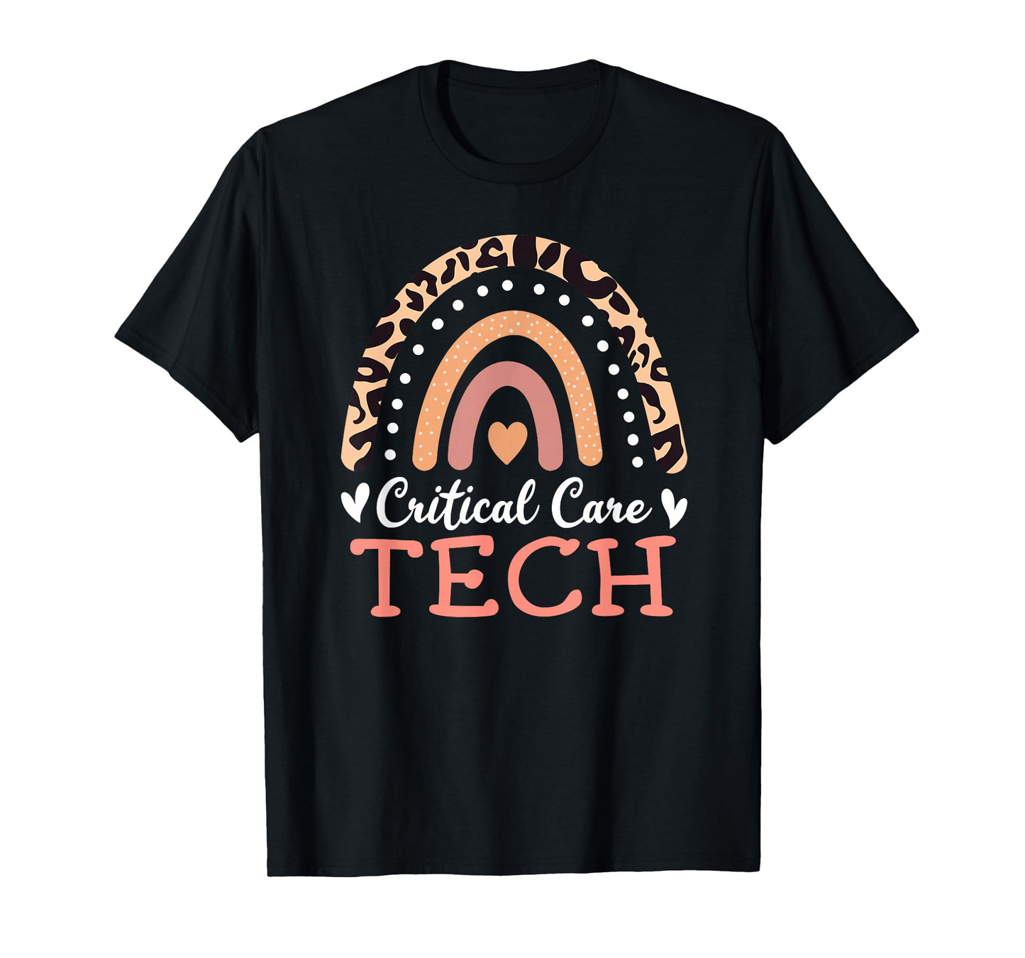 Critical Care Tech Rainbow EMT Emergency Medical Technician T-Shirt