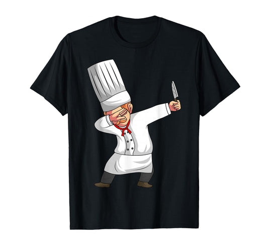 Chef Dabbing Chief Cook Culinary Sous-Chef Cuisine Kitchen T-Shirt