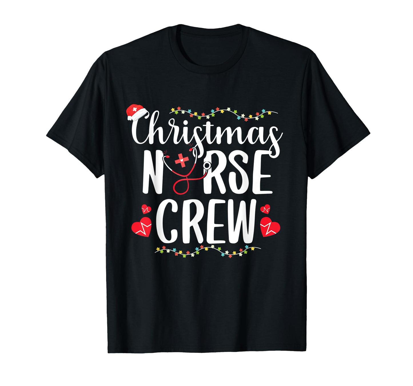 Christmas Nurse Nursing School RN Nurse Practitioner Gift T-Shirt