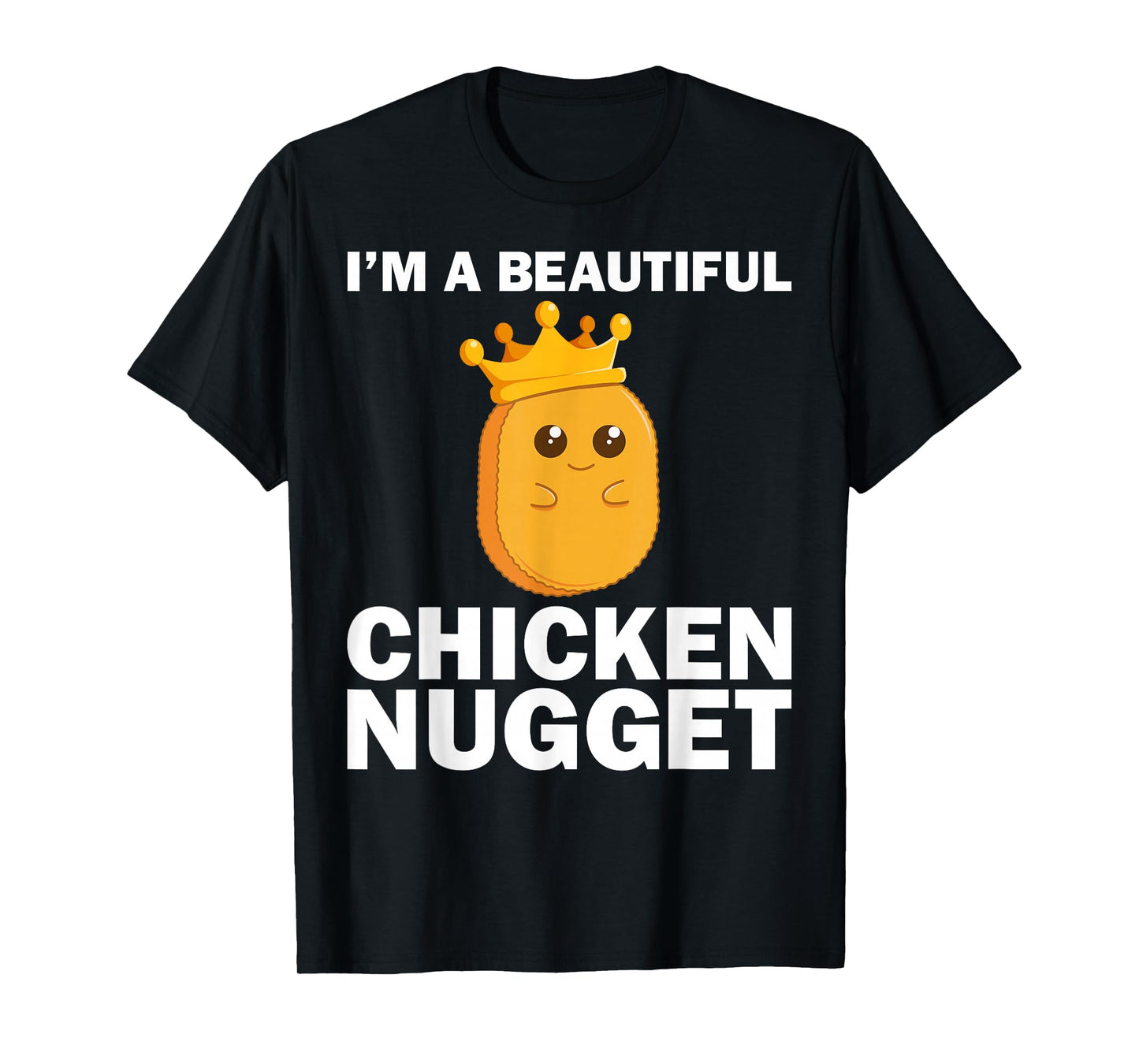 Cute Chicken Nugget Art For Women Girls Chicken Nugget Lover T-Shirt
