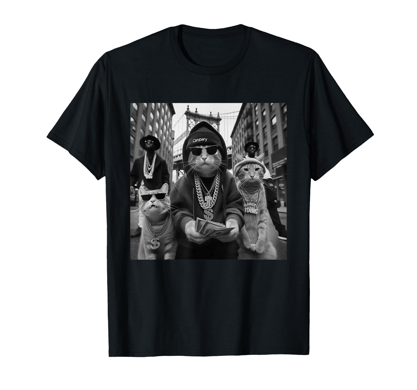Funny Cat Streetcore T-Shirt