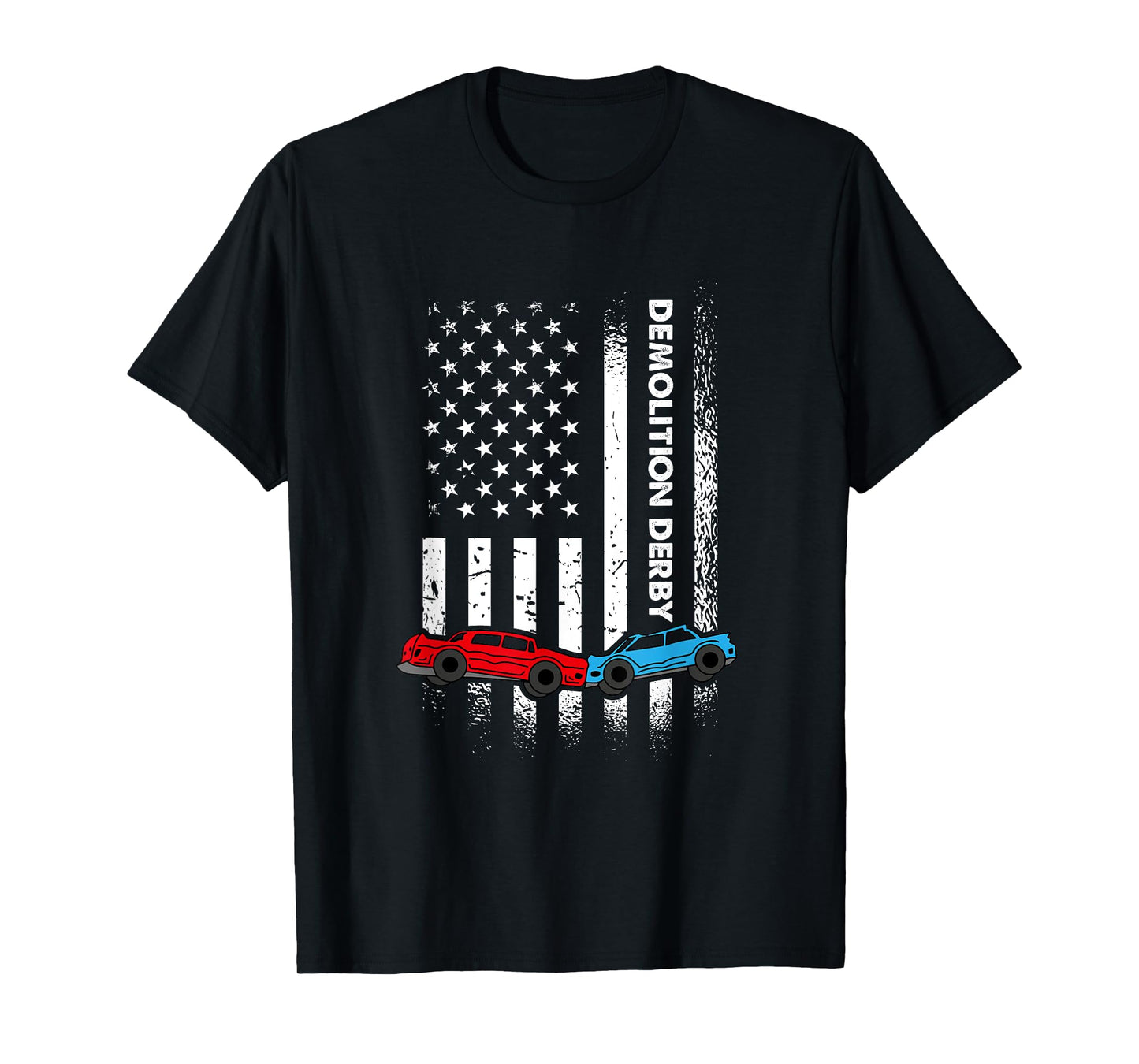 US Flag Demolition Derby, American Demo Derby Season T-Shirt