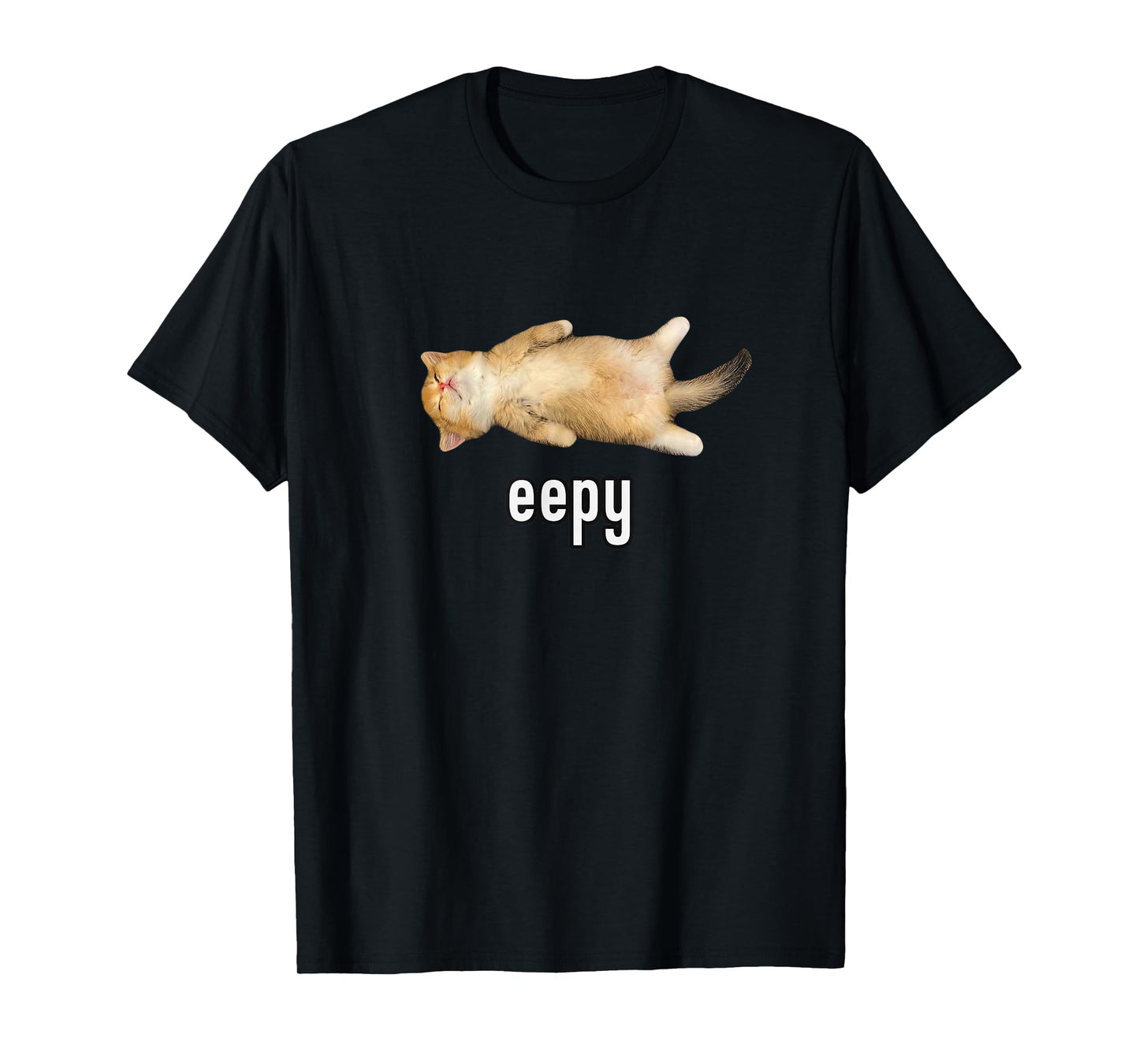 Eepy Cat, Silly Sleepy Cat Meme T-Shirt