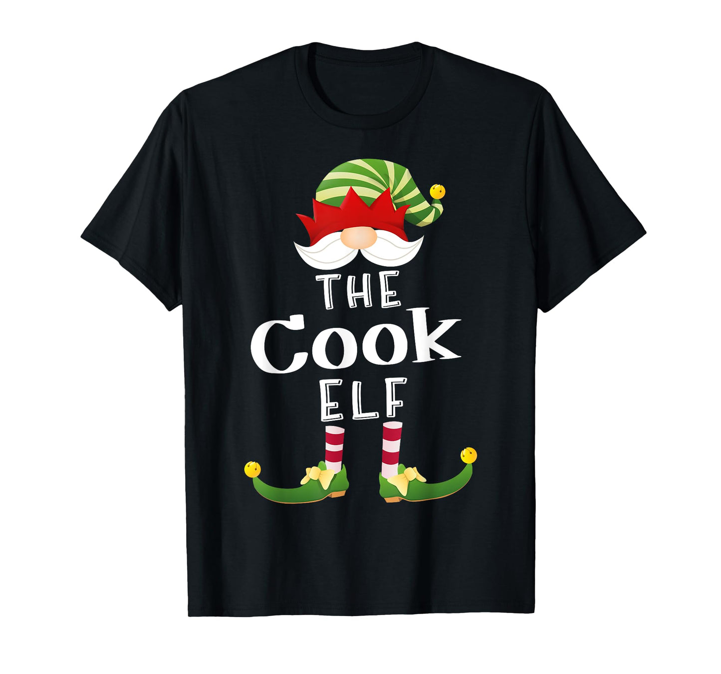 Cook Elf Group Christmas Funny Pajama Party T-Shirt