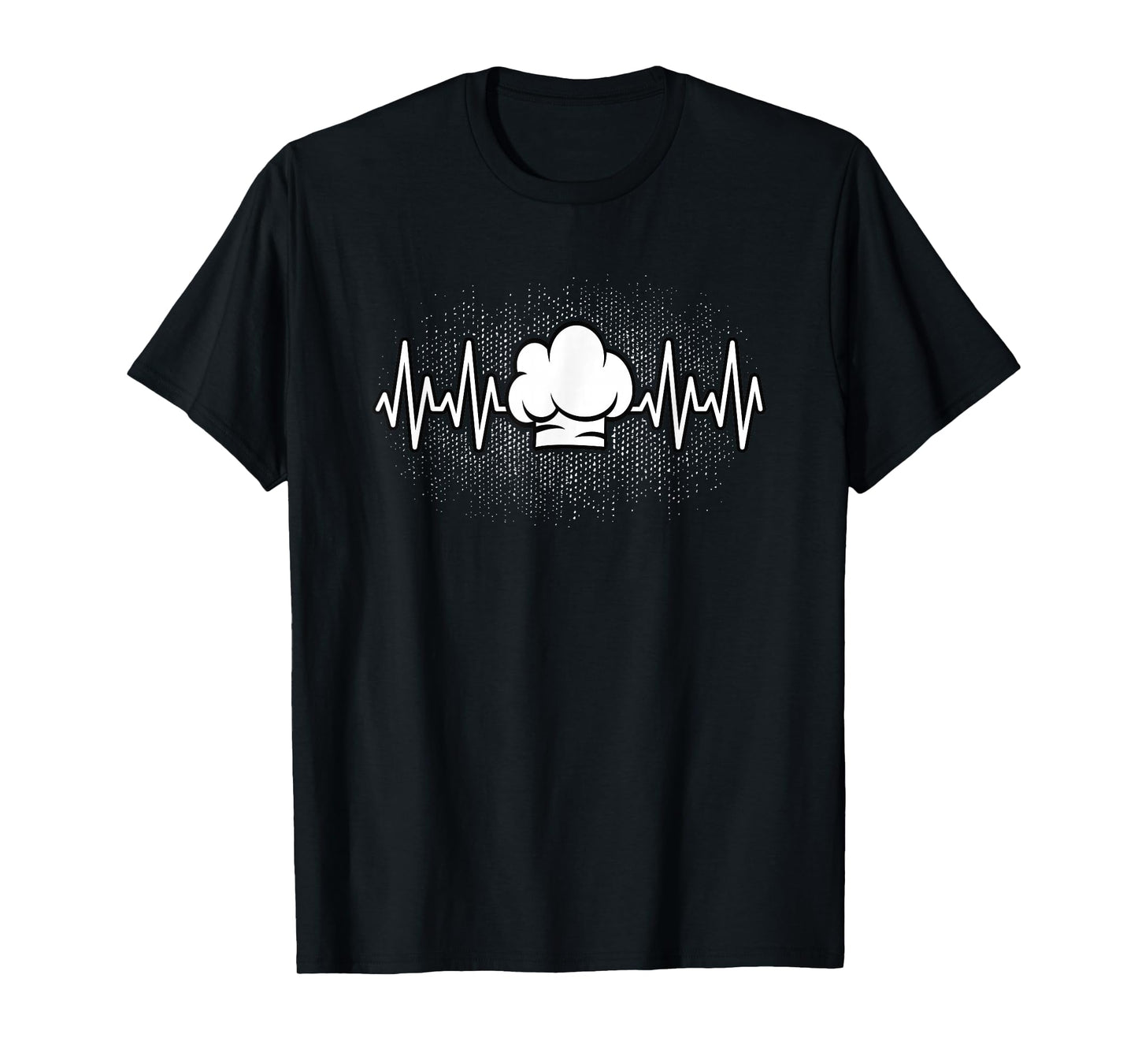 Cooking Heartbeat Vintage Chef Cook Men Women T-Shirt
