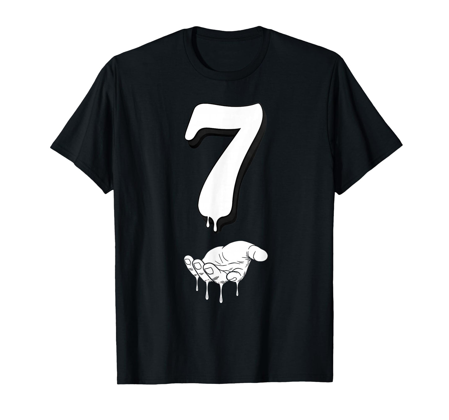 Cool Six Seven 6 7 Meme Gen Alpha Slang Costume Matching T-Shirt