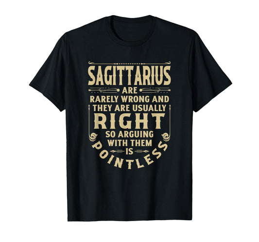 Horoscope Symbols Astrology Traits Sagittarius Zodiac Sign T-Shirt